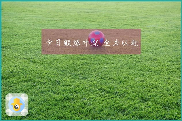 今日锻炼计划 全力以赴